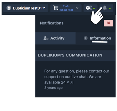 activity-information Activity information v4